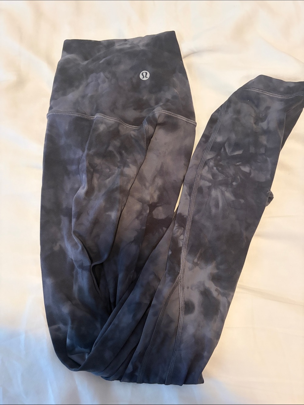 lululemon athletica Charcoal Tie-Dye High-Rise Leggings